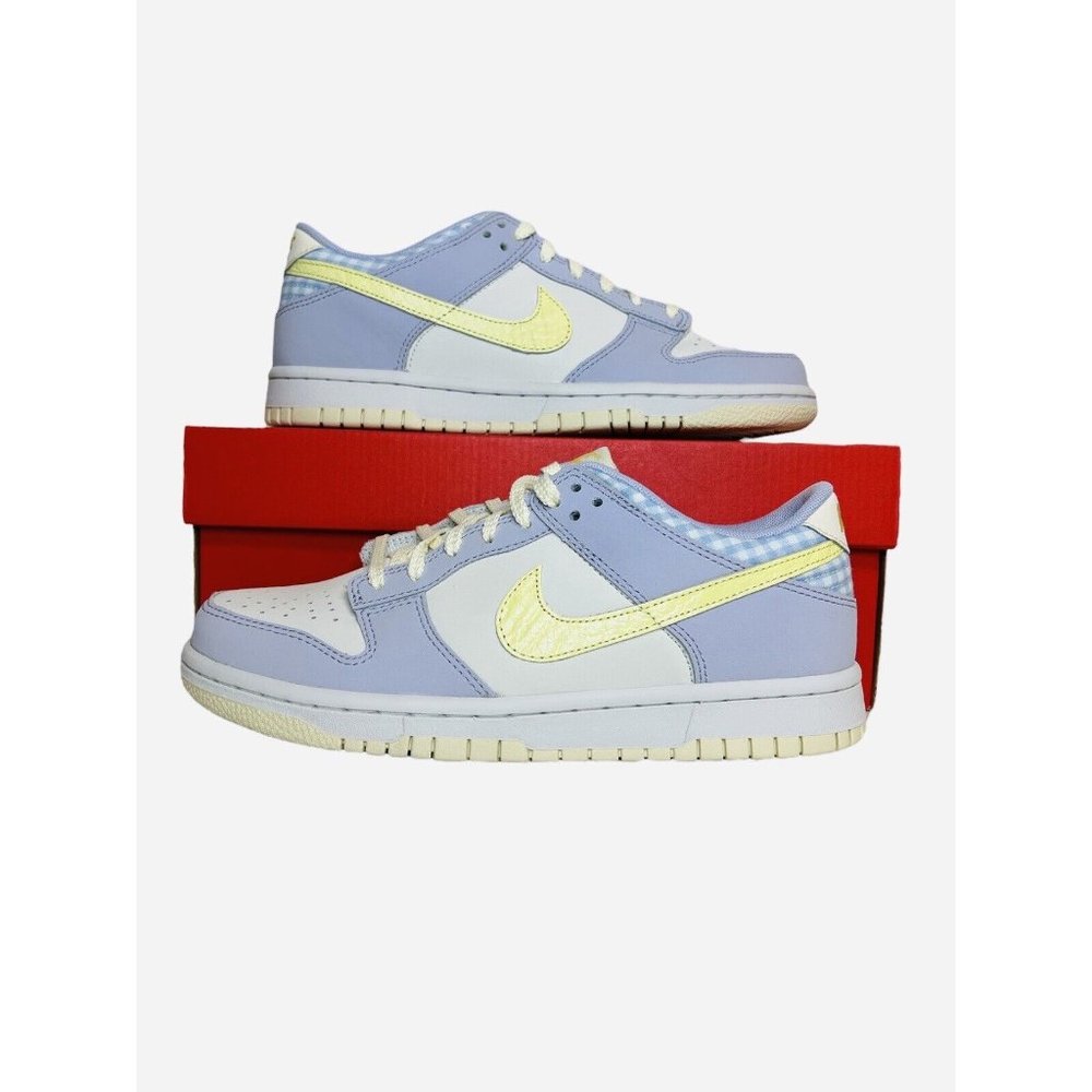 Nike Dunk Low GS FJ4641-536 Easter Basket Purple Shoes Size 5.5Y/Womens Sz 7